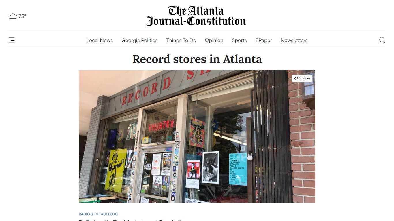 Record stores in Atlanta